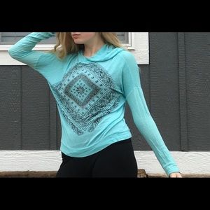 Light blue sweatshirt